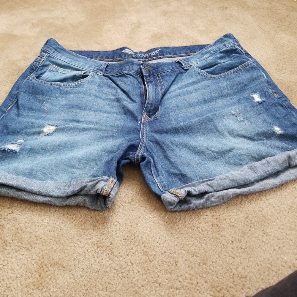 Old Navy "Boyfriend" Jean shorts